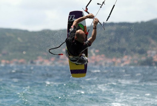 Zadar, 24.05.2013 - Jako jugo idealno za Windsurfere koji uzivaju na pucini